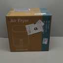 Simple Deluxe 12-in-1 Air Fryer 6.34 Qt, Digital Preset Airfryer with Visible Window, Nonstick and Dishwasher-Safe Basket, Air Fry, Roast, Bake, Dehydrate, Fries, 1700W, Beige