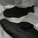 W-Expedition Faux Fur Waterproof Puffer Snow Boots Women's 10 Medium/Standard Black