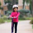 Micro Kickboard Maxi Foldable LED Kids Scooter, Ages 5-12, Up to 110lbs, Purple