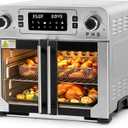 PHS 24 QT French Door Air Fryer Toaster Oven Combo with Rack, Standard