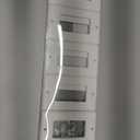 BESTTEN 10 Pack 1-Gang Decorator Wall Plate, Standard Size, H4.53 x W2.76, Unbreakable Polycarbonate Outlet and Switch Cover, White, UL Listed