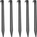 40 Pcs Garden Landscape Anchoring Stakes,10 Inches Yard Stakes for Terrace Boards, Weed Fabric, Garden Inflatable Decor Fixing
