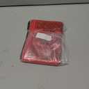 DJ&RPPQ Also for 8in Tabler Dual Angle Lightweight Trifold Stand,Bling Black (Bright red)