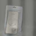 oakxco Glitter Case for iPhone 13 Mini Phone Case Silicone Compatible with Magsafe, Girly Cute Sparkly Bling Glittery Sparkle Magnetic Cases for Women, Jelly Rubber Gel Bright Mag Safe Cover, White