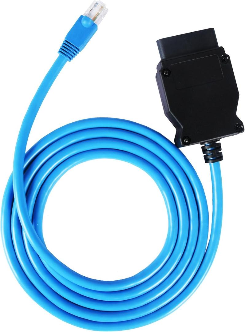 ENET OBD2 Cable for F-Series Coding E-SYS Diagnostic Programming Cable for Vehicles Supporting DOIP Protocol