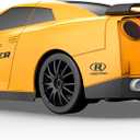 Remote Control Car RC Drift Car 2.4GHz 1:24 Scale 4WD 15KM/H High Speed Model Vehicle with LED Lights Drifting Tire Racing Sport Toy Car for Adults Boys Girls Kids Gift 2Pcs Rechargeable Batteries