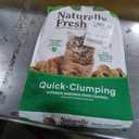 Naturally Fresh Cat Litter Made from Walnut Shells, Quick-Clumping, Unscented, Upcycled, Easy Scooping, Sustainable, 30 Lbs
