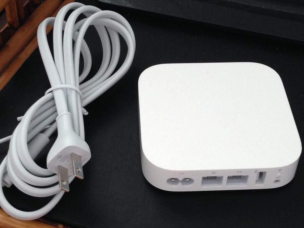 Airport Express A1392 MC414LL/A 802.11n 600 Mbps 1-Port 10/100 Wireless Wi-Fi Router AirPlay WiFi for Apple - (Cable Length: EU)