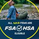 Advil Pain Reliever and Fever Reducer, Pain Relief Medicine with Ibuprofen 200mg for Headache, Backache, Menstrual Pain and Joint Pain Relief - 100 Coated Tablets