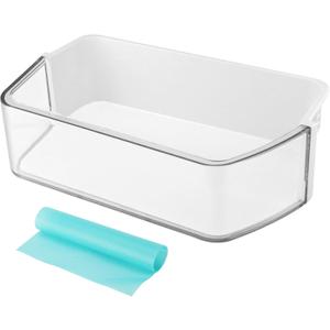 DA97-12650A, DA63-06963A, DA63-07104A (Right Side) Refrigerator Door Shelf Bin Basket Compatible With Sam-sung Refrigerator RF260, RF261, RF263beaesr Door Shelves - By Fetechmate