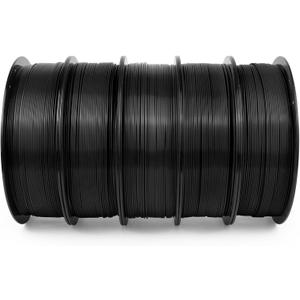 iSANMATE ASA Filament 1.75mm Bundle Black 5KG, 1kg X 5 Spool