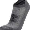 Balega Men's Hidden Comfort Performance No Show Athletic Running Socks (1-Pair) (Large, Charcoal)
