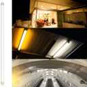 lumenivo 16W F16T4 17 Inch Fluorescent Light Bulb Replacement for Furnlite FC 952 T4 Easy to Install with A G5 Mini Bi-pin Base - 8,000 Hours - 3000K Warm White - 860 Lumens