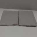 FOLINS&HOME Light Grey Rectangle Tablecloth 52 x 70 Wrinkle Free Waterproof Polyester Table Cloths, Spillproof Heavy Duty and Washable Table Cover for Party, Indoor and Outdoor-Oblong/Rectangular