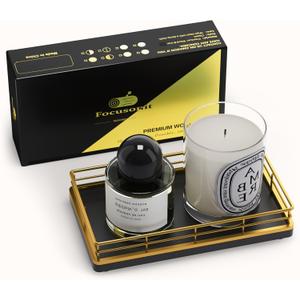 Wooden Decorative Tray, Oak 7.5" L Coffee Table for Kitchen Countertop Dresser Perfume Tray Jewelry Candle Nightstand Table Centerpieces for Dining Room Decor Black Gold (7.5" x 3.9" x 1.5")