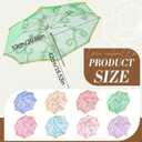 Sanwuta 8 Pcs Sequins Lace Indian Umbrella Handmade Designer Embroidery Retro Boho Pagoda Parasols for Wedding Party Outdoor