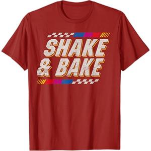 Shake and Bake Funny Racer T-Shirt XS