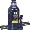 Big RED 20 Ton (40,000 LBs) Torin Welded Hydraulic Car Bottle Jack for Auto Repair and House Lift, Blue, AT92003UR