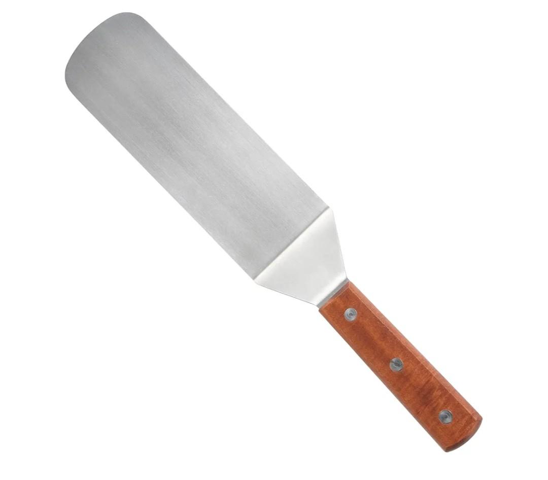 Winco Blade Flexible Turner, 9.5-Inch by 3-Inch, Medium, Stainless Steel, Brown