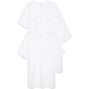 Calvin Klein Men's Cotton Classics 3-Pack Undershirts (White, XL)