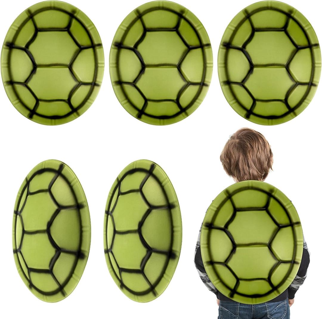 Beaupretty 6pcs Turtle Shell for Halloween Cosplay Props Eva Turtle Shell Photo Props Costumes