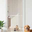 Extra Tall Cat Gate for Doorways, 47.2-86.6" High, Pet Gate