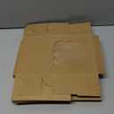 Bakepacker Brown 30-Packs Bakery Boxes with Window 6x6x3 inches Thick & Sturdy Macaroon Pastry Boxes Cookie Boxes for Bakerys