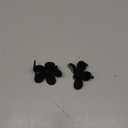 Candy Colored Hair Claw Clips Flower Hair Clips  Big Cute Claw Clips, Thick Hair, Scrub, Hair Clip Sweet Flower Clip (Black)