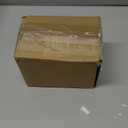 JIARI Glass Jewelry Box Small Gold Hexagonal Decorative Box Ring Earring Display Keepsake Box Case Box for Storage (Small 2 Pack)