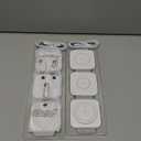 2Pack 3 in 1 Charging Station for Apple Multiple Devices Foldable Magnetic Fast Wireless Charger Dock, Travel Charging Pad for iPhone 17 16 15 14 13 12 Series Apple Watch Series & AirPods 4/3/2/Pro