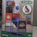 Kids Arcade Basketball Hoop Indoor Outdoor Single Shot Basketball Game for Toddler,Carnival Games Sport Gifts for Boys Girls Ages 3-8 Years Old,Ideal for Competition