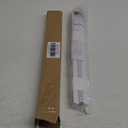 Allesin Motorized Cellular Shades with Remote Control for Windows, Custom Automatic Electronic Power Blinds, 100% Blackout Silver White, 15"W x 24"H