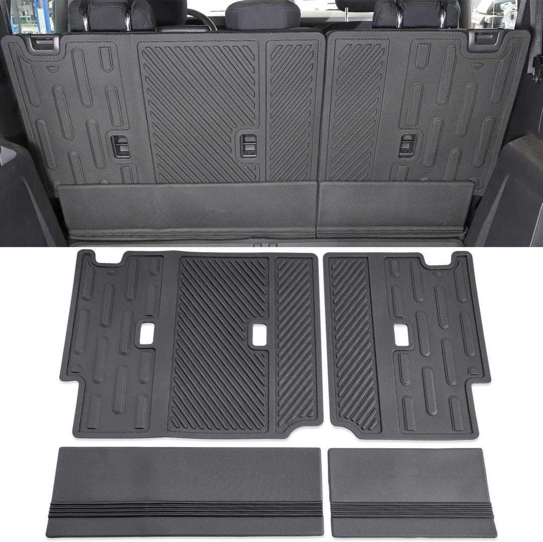 IAG I-Line Molded Rear Seat Protector Mats for Ford Bronco 2021+ 4 Door (Not Sport)