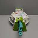 GreenPan Rio Healthy Ceramic Nonstick 7" 9.5" and 11" Frying Pan Skillet Set, PFAS-Free, Dishwasher Safe, Turquoise