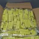 Tile Leveling System Wedges, 800pcs Reusable Tile Leveler Wedges for 1/8",1/12",1/16", 1/32" Spacers and Tile Leveling System Clips, Tile Leveler Tools for Wall/Floor Tile & Stone Installation(Yellow)