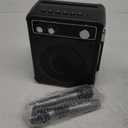 Karaoke Machine, Portable Bluetooth Karaoke Speaker with 2 Wireless Microphones, PA System for Adults Kids with LED Lights & Echo Adjustment, Supports TWS/TF/USB/AUX for Home Party (T03-2 MICS)