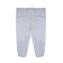 Men's Classic Knicker Baseball Pants for Men, Adult Knee-High Length Style for Relaxed Fit, Durable, Comfortable and Breathable in Grey X-Large