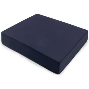 DMI Seat and Chair Cushion for Office Chairs, Wheelchairs, Scooters, Kitchen Chairs or Car Seats, FSA HSA Eligible, for Support and Height while Reducing Stress on Back, Tailbone or Sciatica (3 Inch thick)