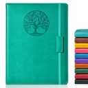 Biuwory Lined Journal Notebook for Women Men,256 Pages B5 Large Hardcover Leather Journals for Writing,Travel,Business,Work & School,College Ruled Notebooks for Note Taking,Diary Notepad 7.8"×10.2"