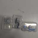 Waterproof Swimming Ear Plugs for Adults - 3 Pairs of Reusable Soft Silicone Swim Earplugs,Perfect for Surfing, Diving,Pool,Showering and Other Water Sports - Keep Water Out and Ear Protection (Adults(12+ Years)-Black, Gray, Blue)