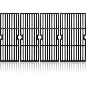 Adviace 18 Inch Cast Iron Grill Grates for Charbroil Performance 463243518, 463275517, 463243519, 463274619, 463274419, 463275717, 463274819. Cooking Grid Grates for Char-Broil Grill Replacement Parts
