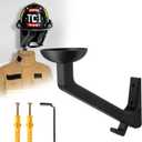 Helmet Holder, Firefighter Helmet Holder Wall Mount, Helmet Hanger for Football Helmet, Hats, Coats, Sportswear, Motorcycle Accessories for Men, Easy Installation
