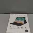 OYEEICE Keyboard Case for iPad 9.7 inch 6th 2018, 5th Gen 2017 - Wireless Detachable Keyboard, Smart Folio Cover with Pencil Holder for iPad 6th/5th Gen & iPad Air 2nd - Black (Non-backlit)