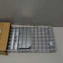 24 Humane Live Animal Trap Cage, Heavy Duty Folding Catch and Release Rodent Trap for Squirrels, Rabbits, Stray Cats, Skunks, Moles, Gophers, Groundhogs  Galvanized Rustproof Steel (23.3in*7.24in*7.72in)