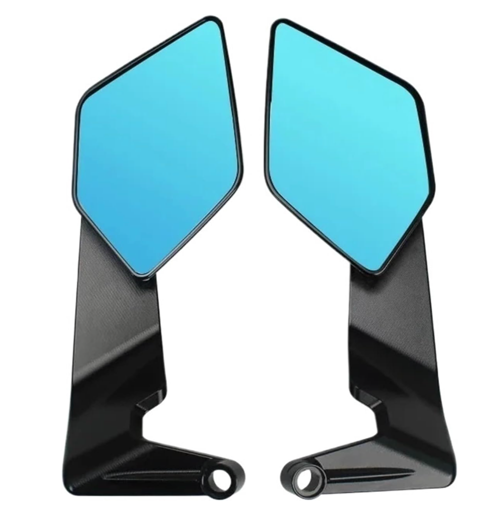 Motorcycle Mirror Wind Wing Side Rearview Reversing