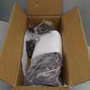 NOXARTE Vintage Pendant Light Lantern Ceiling Light Fixture with Glass Shade Adjustable Chain for Kitchen Island Farmhouse Loft Porch Width 7 Inch x Height 15 Inch