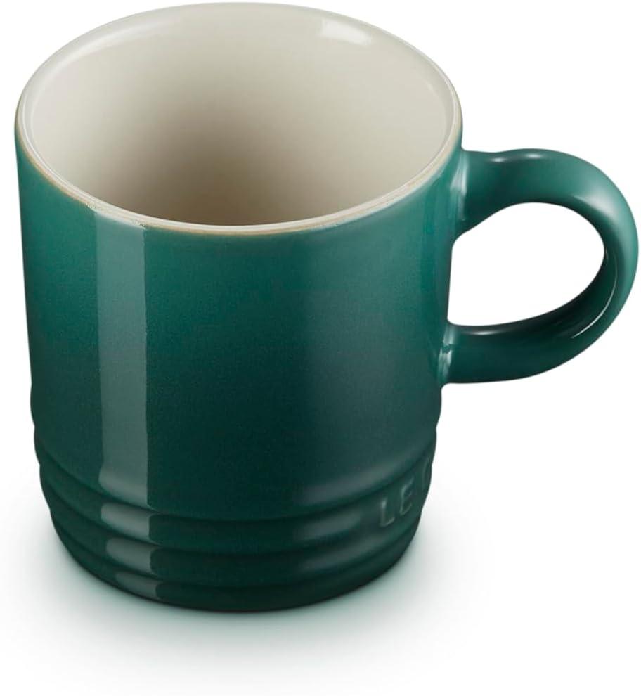 Le Creuset Petite Stoneware Espresso Mug, 3 oz., Artichaut (3.4 Ounces)