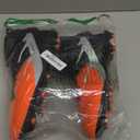 DREAM PAIRS Men's High Tops Lace Up Soccer Cleats, Lightweight Professional Athletic Football Cleats Men's Athletic Shoes for Training Soccer, Size 10,Orange,SDSC2407M