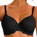 Chantelle Womens Rive Gauche Full Coverage Smooth Bra (32G, Black)