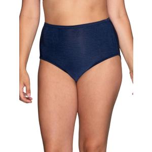 Vanity Fair Women's Illumination Brief Panties, Ghost Navy, 7